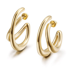 Load image into Gallery viewer, Spiral Earrings