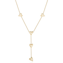 Load image into Gallery viewer, Open Heart Necklace Collection