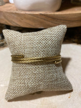 Load image into Gallery viewer, Cable Wrap in Silver and Gold tones