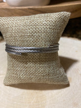 Load image into Gallery viewer, Cable Wrap in Silver and Gold tones